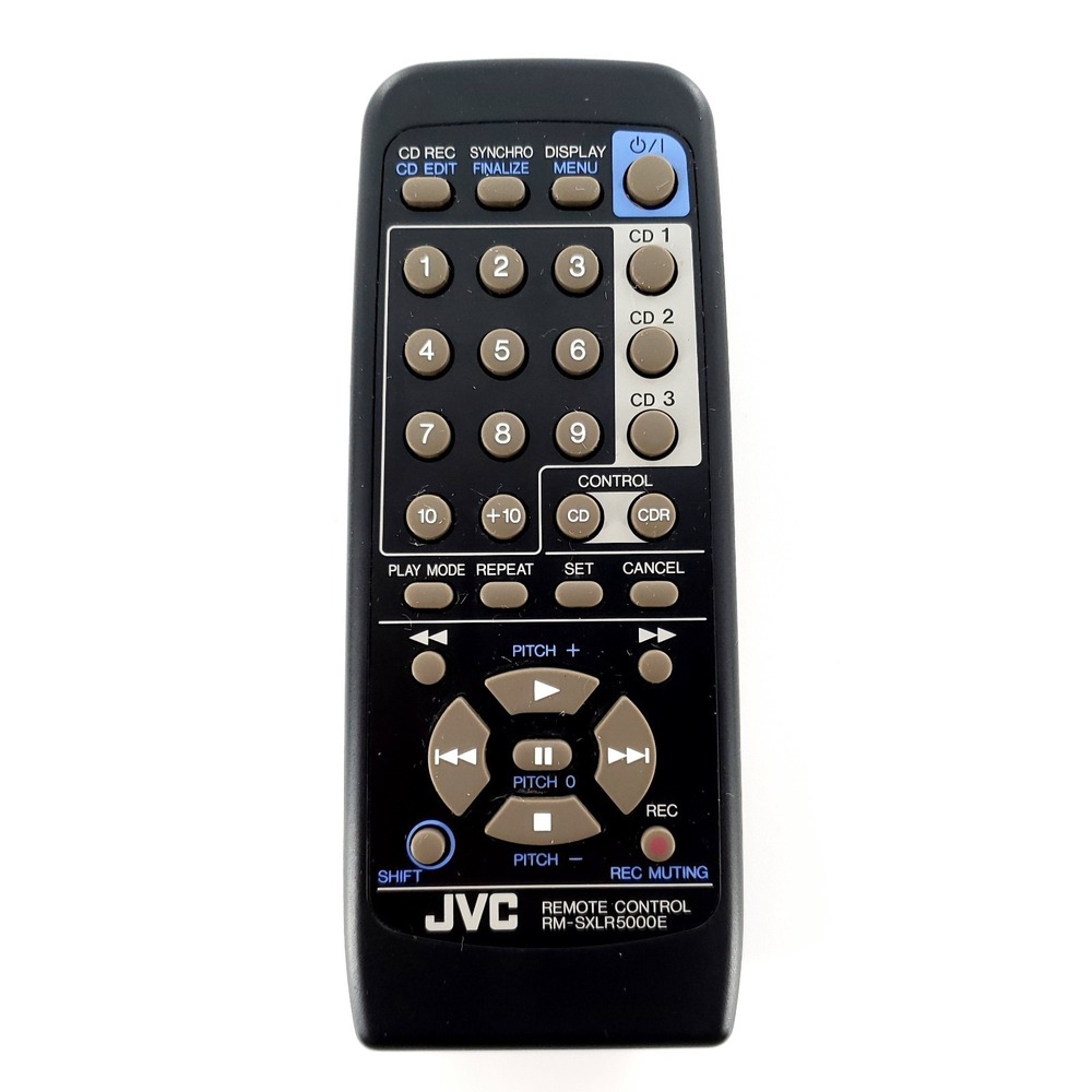 Original JVC Audio System Remote Control RM-SXLR5000E OEM Tested & Works